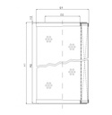 FILTREC Filterelement für SF-Filter HY90269 Zeichnung