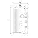 FILTREC Hydraulikfilterelement (Druckfilter) D113G10A Zeichnung