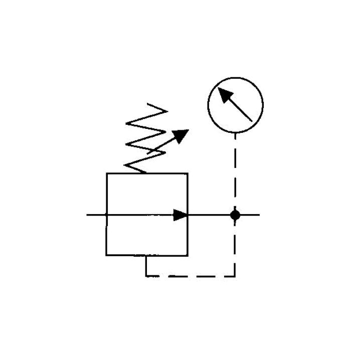 RIEGLER Edelstahl-Druckregler 1.4571, flüssige Medien, G 1/4, 0,5-10 bar_2