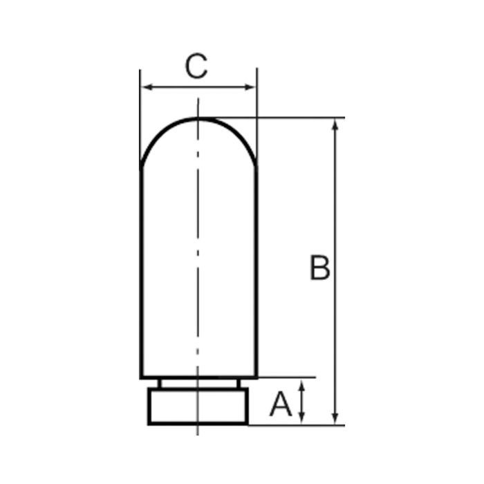 RIEGLER Kunststoff-Schalldämpfer, G 3/8, Porenweite max. 50 µm_2