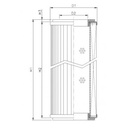 FILTREC Filterelement für SF-Filter HY90204 Zeichnung