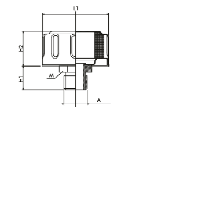 FILTREC Luftfilter (Be- und Entlüftung 3/4"-BSP) FT7F10B41 Zeichnung