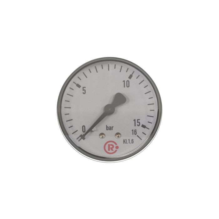 RIEGLER Standardmano, KS-G., G 1/4 hinten zentrisch, 0 - 40,0 bar, Ø 50_1