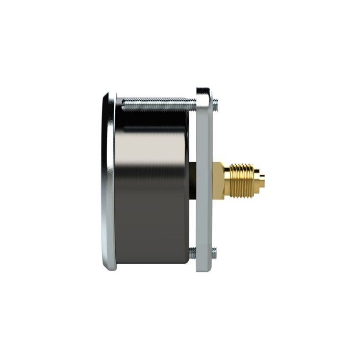 RIEGLER Standardmano, Dreikantfrontring, G 1/4 hinten, 0 - 25,0 bar, Ø 63_2