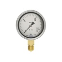 RIEGLER Manometer, Robustausführung, G 1/2 unten, 0 - 60,0 bar, Ø 160_1