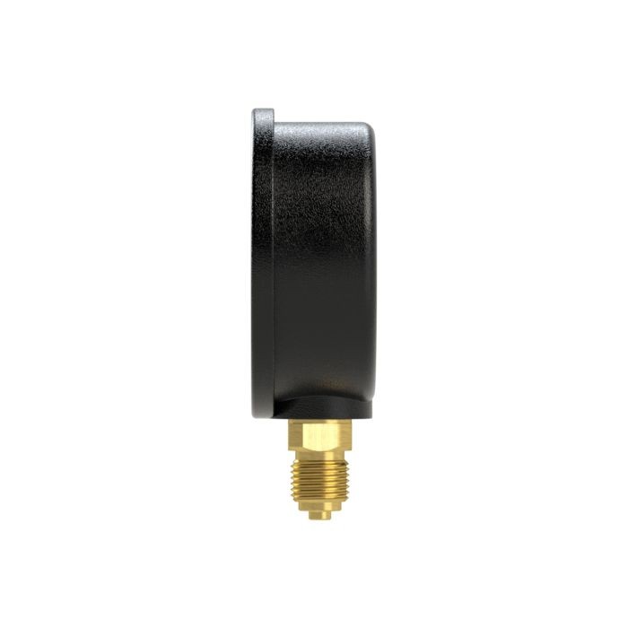 RIEGLER Glyzerinmanometer, Kunststoff, G 1/4 unten, 0 - 100,0 bar, Ø 63_2