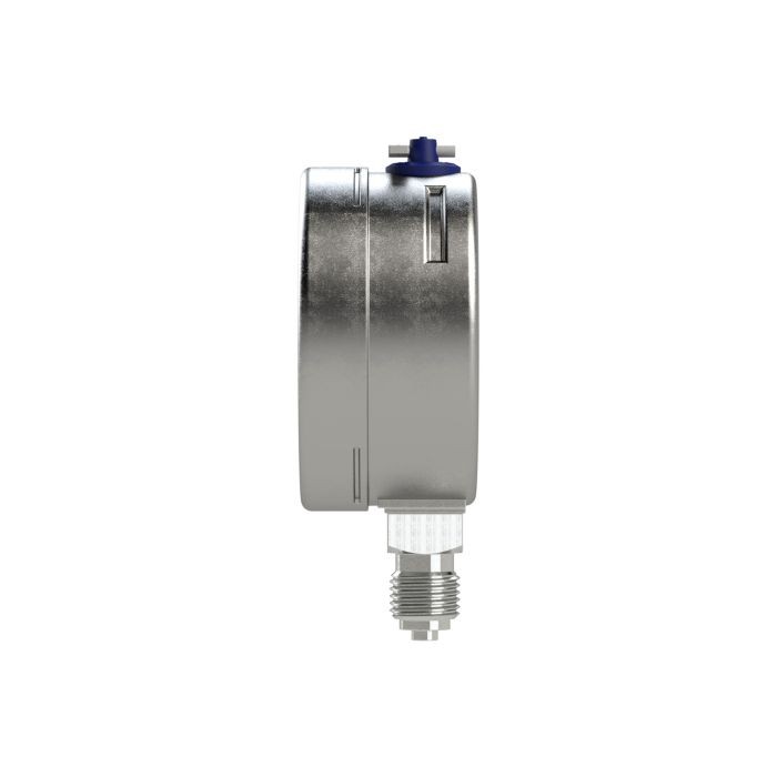 RIEGLER Manometer, CrNi-Stahl, G 1/4 radial unten, 0 - 10,0 bar, Ø 63_2