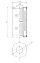 FILTREC Hydraulikfilterelement WP794 Zeichnung
