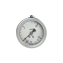 RIEGLER Manometer, CrNi-Stahl, G 1/4 hinten zentrisch, 0 - 25,0 bar, Ø 63_1