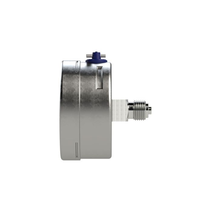 RIEGLER Manometer, CrNi-Stahl, G 1/4 hinten zentrisch, 0 - 25,0 bar, Ø 63_2
