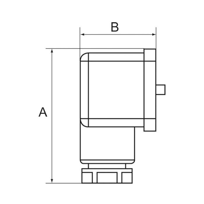 RIEGLER Druckschalter elek. Anschl. Gerätestecker Form A, G 1/4,0,5-8 bar_1
