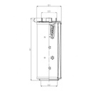 FILTREC Filterelement für SF-Filter HY13248 Zeichnung