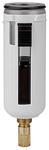 RIEGLER Polycarbonatbehälter inkl. Schutzkorb, FUTURA, BG 1, Ablass: VA
