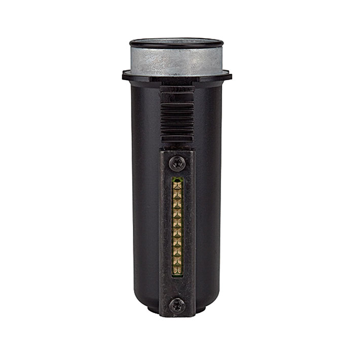 RIEGLER Metal container with viewing tube, incl. O-ring, for »multifix«