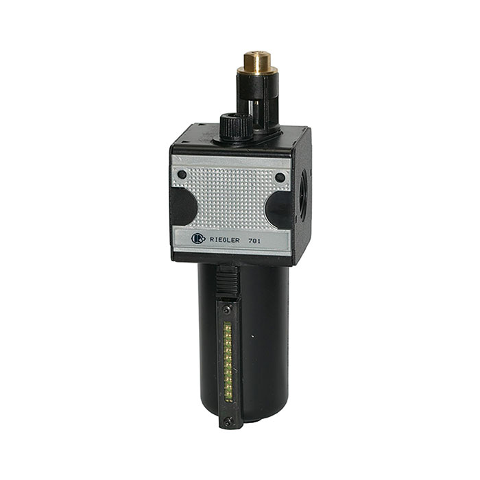 RIEGLER Nebelöler »multifix«, mit Metallbehälter, Sichtrohr, BG 3, G 1/2