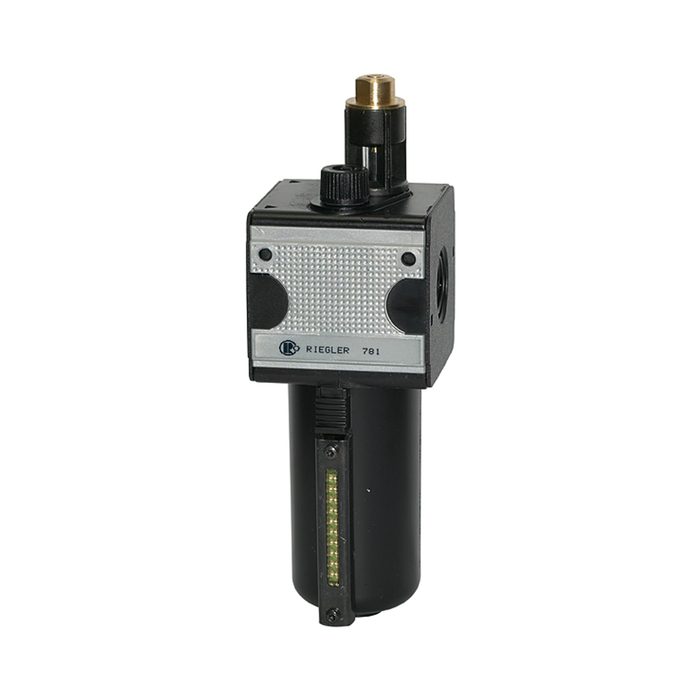 RIEGLER Nebelöler »multifix«, mit Metallbehälter, Sichtrohr, BG 3, G 1/2
