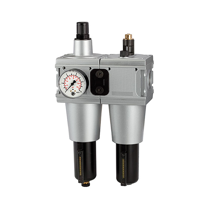 RIEGLER Service unit 2-part »multifix«, Metal container, Size 5, G 1