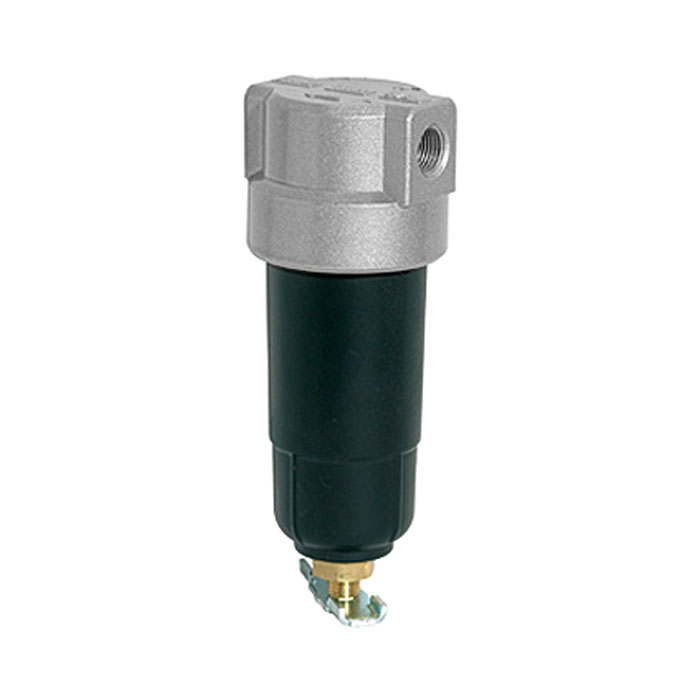 RIEGLER Filter »Standard-mini«, mit Metallbehälter, 8 µm, BG 0, G 1/4