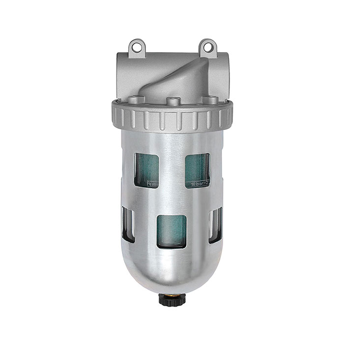 RIEGLER Spezialfilter »Standard«, PC-Behälter und Schutzkorb, BG 1, G 1/4