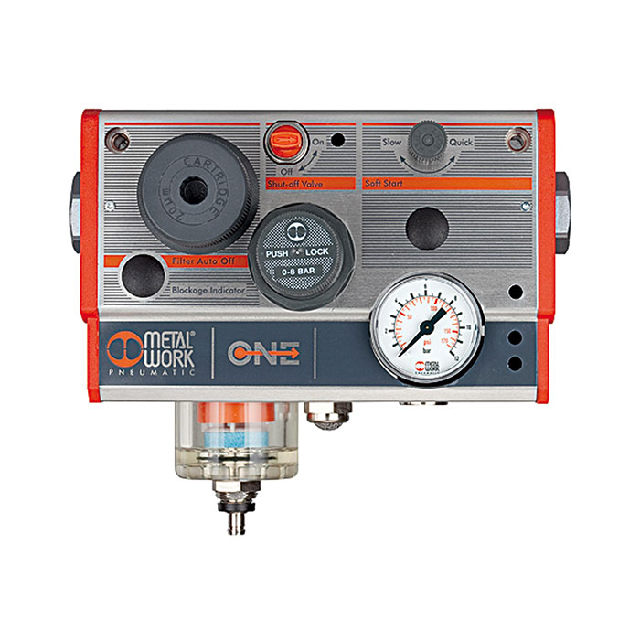 RIEGLER Service unit »ONE« without pressure switch, G 1/2