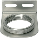 RIEGLER Mounting bracket made of stainless steel 1.4401 with nut M45x1.5