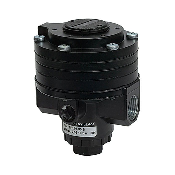 RIEGLER Precision pressure regulator, Pneumat. remote controlled, G 1/2