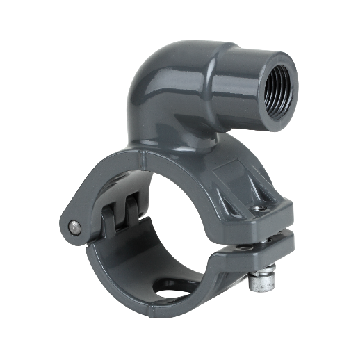 AIRpipe quick drop flange with inside thread, DN40-1/2"   (drill 22mm)