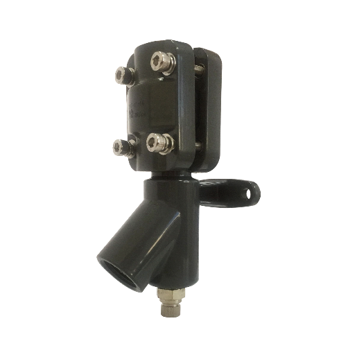 AIRpipe Wandanschluss, DN25, 1 Ausgang 45° BSPP 1/2" Innengewinde