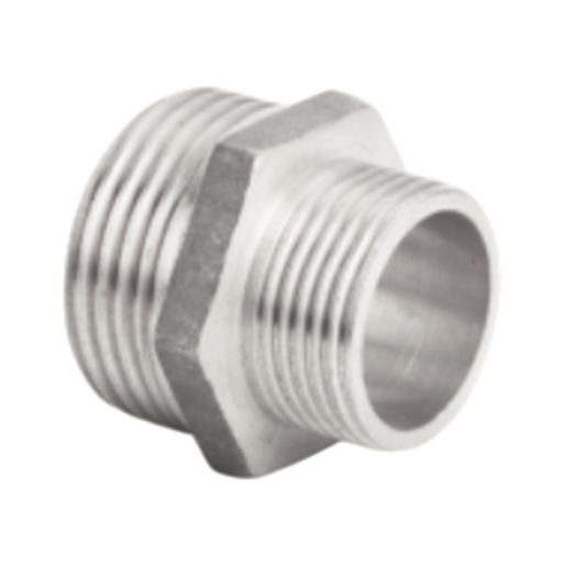 AIRpipe Adapter, Aussengewinde 1"-Aussengewinde 3/4"