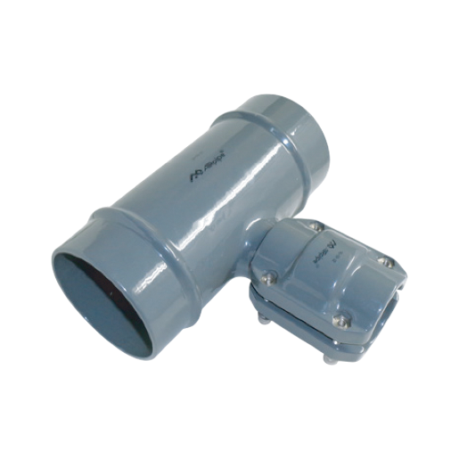 AIRpipe T-Anschluss Reduziert, DN63-50