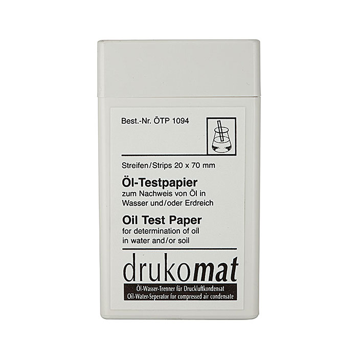 RIEGLER Öl-Testpapier (50 Streifen), für Öl-Wasser-Trenner »drukosep«