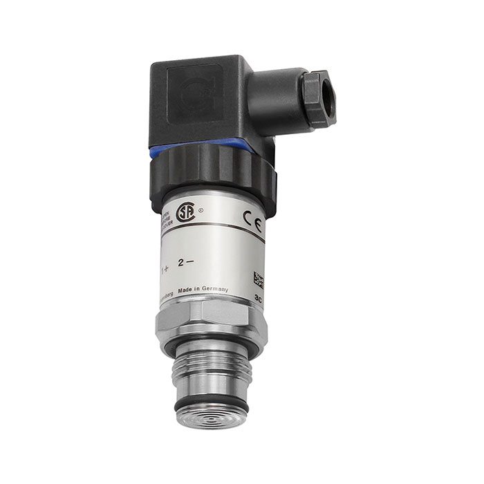 RIEGLER Elektr. Druckmessumf., 0-100,0bar, G 1/2, CrNi-Stahl 1.4571, 0,2%