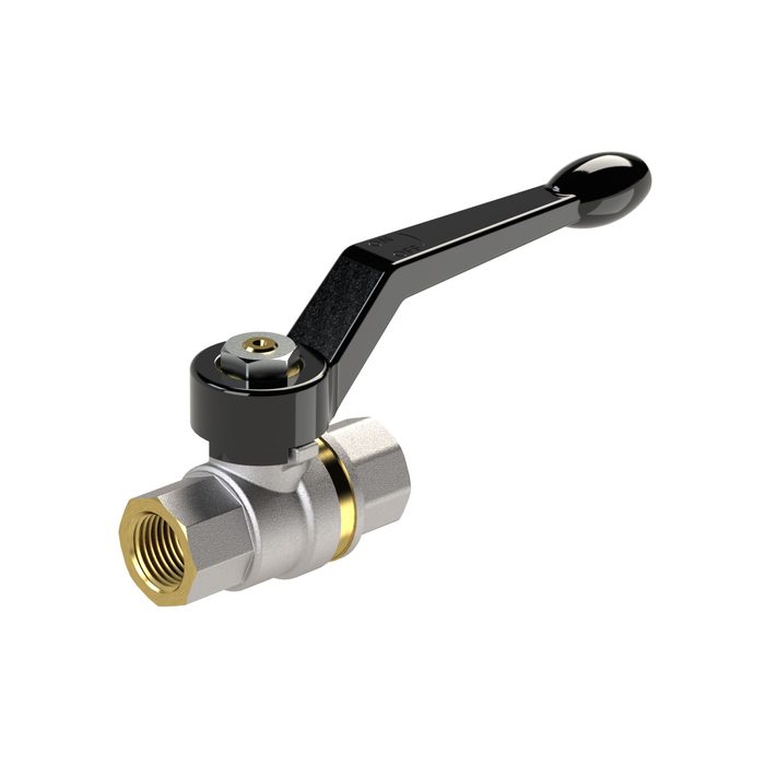 RIEGLER Ball valve standard type, full passage, IT/IT, G 1/4