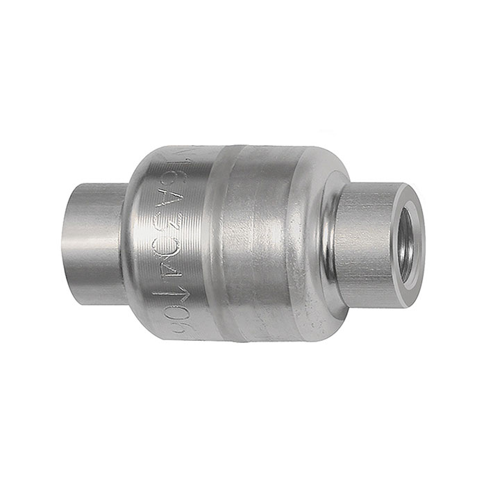 RIEGLER Check valve, Lightweight construction, Stainless steel, G 3/8