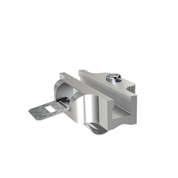 RIEGLER Sensor holder, for round cylinder, Universal sensor holder Ø 8-50