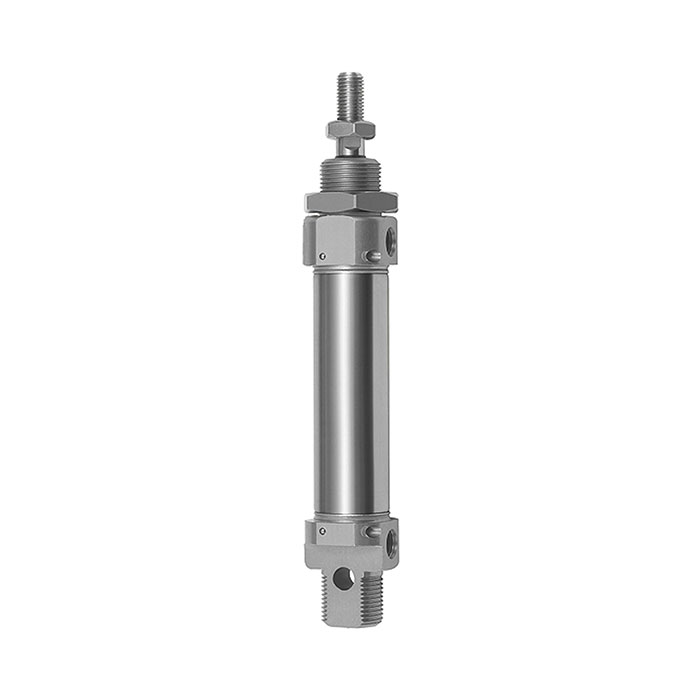 RIEGLER Round cylinder, double-acting, Piston Ø 16, Stroke 160, M5