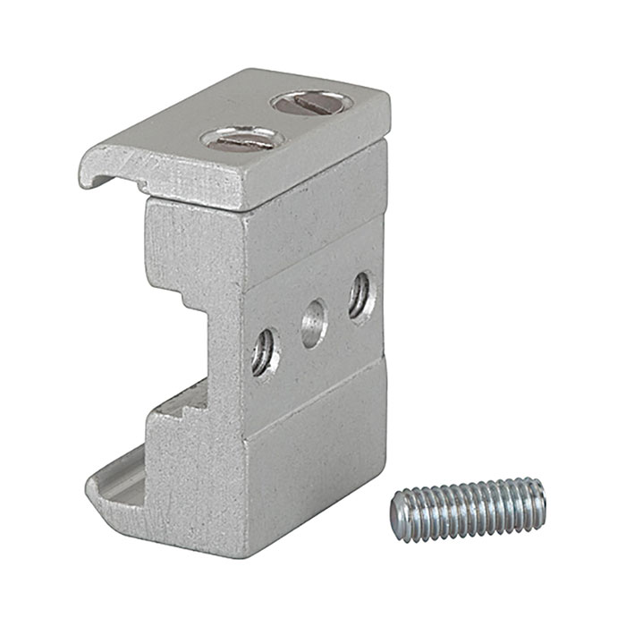 RIEGLER Sensor holder for piston rod-free cylinder, Piston Ø 16-25