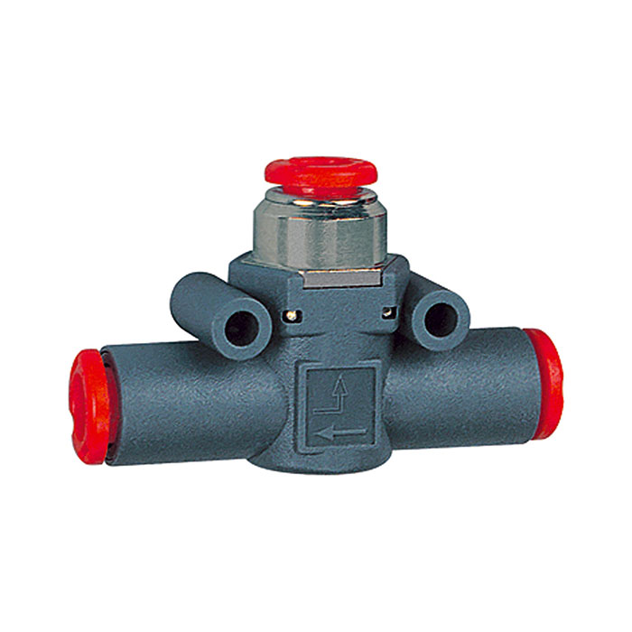 RIEGLER Quick relief valve »lineonline«, Controlled venting, for hose Ø 4