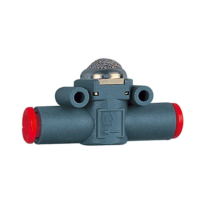 RIEGLER Quick relief valve »lineonline«, with silencer, for hose Ø 6 mm