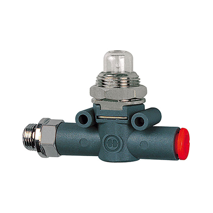 RIEGLER Pressure display »lineonline«, Thread - hose, G 1/4, for hose Ø 6