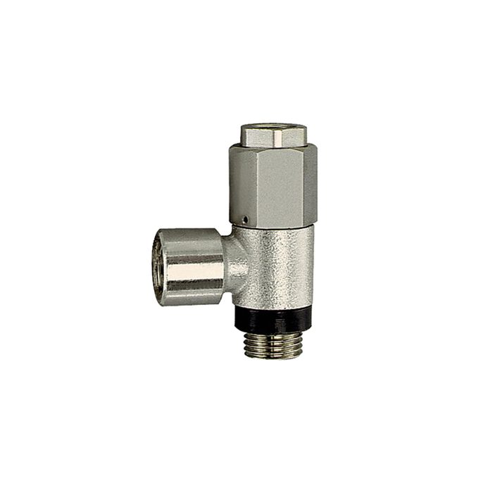 RIEGLER Pneumatically piloted stop valve, G 1/8, G 1/8 i., M5