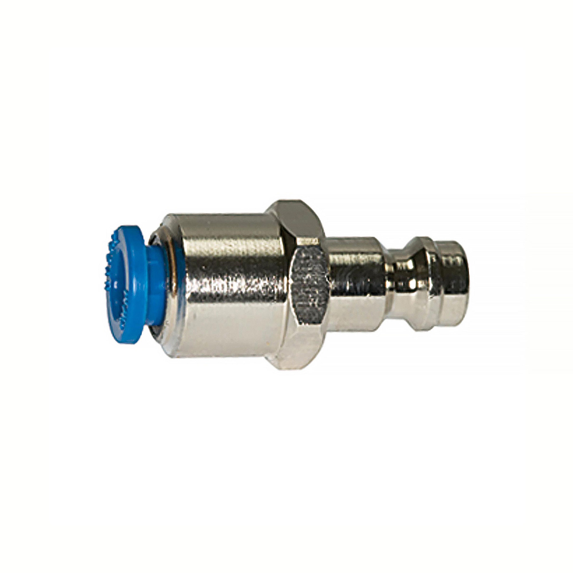 RIEGLER Einstecknippel push-in 6 mm, für Kupplungen NW 5, Messing vern.