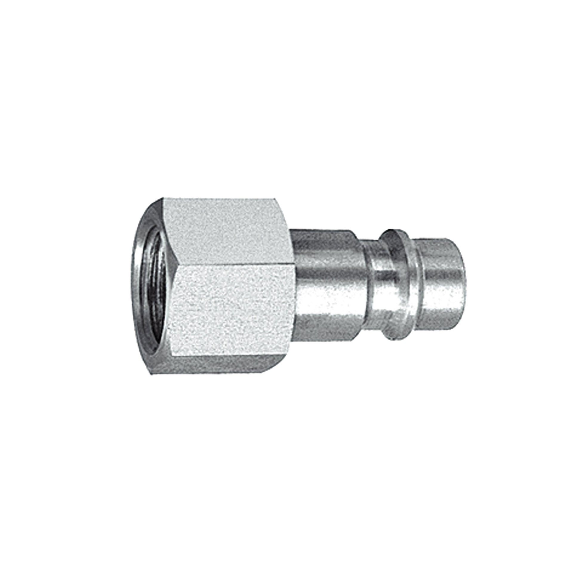 RIEGLER Nipple for I.D. 7.2 - 7.8, Stainless steel 1.4305, G 1/2 IT