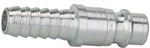 RIEGLER Plug-in connector, I.D. 7.2-7.8, hard./gal. steel, Sleeve I.D. 8