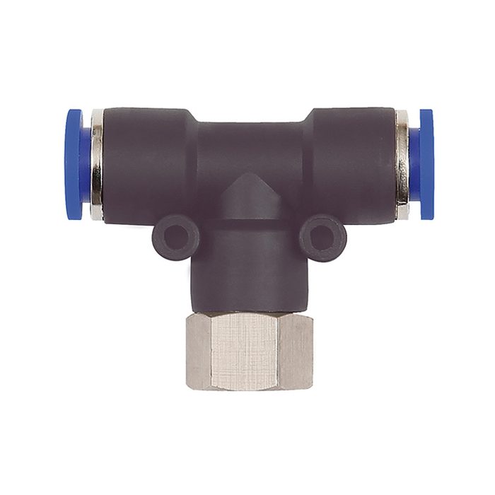 RIEGLER Push-in T-fitting »Blue Series«, rotating, G 1/8 i.