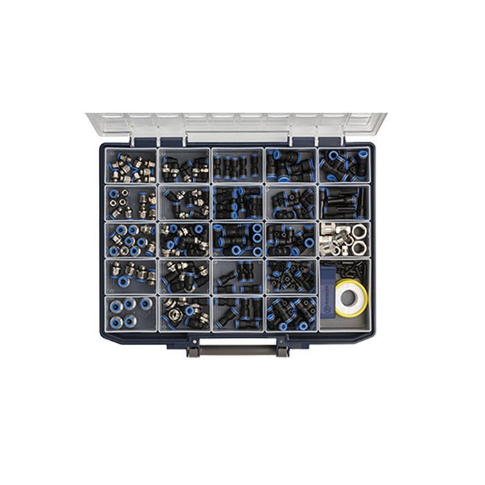 RIEGLER Assortment box Plug connector »Blue Series«
