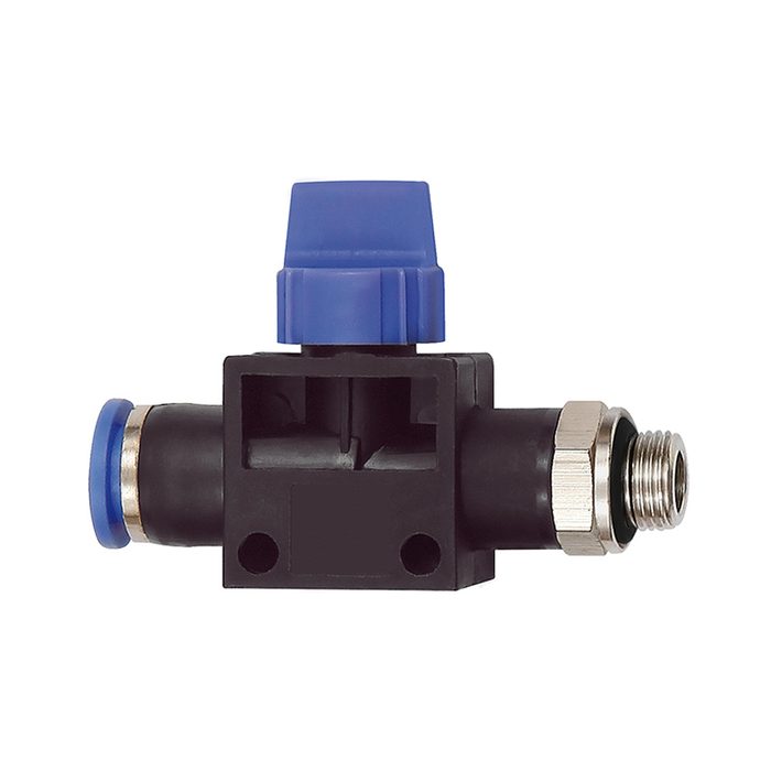 RIEGLER 3/2-way valve »Blue Series«, Plug connector, G 1/4 o.