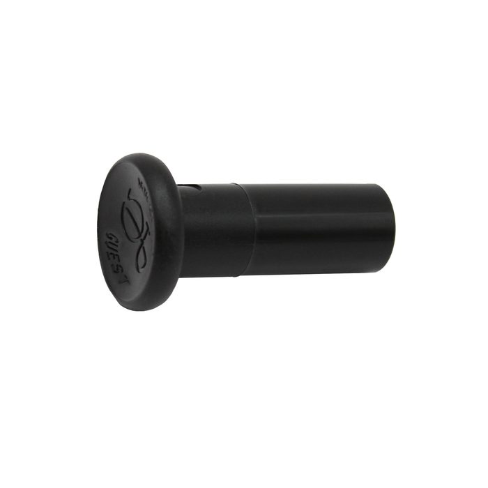 RIEGLER Verschlussstopfen POM, Stutzen 28 mm, Farbe schwarz