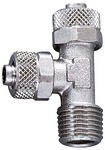 RIEGLER L screw-in fitting,R 1/4 o., for hose 8/6 mm, nickel-plated brass