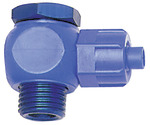 RIEGLER Angled fitting, rotating, G 1/8, for hose 6/4 mm, POM